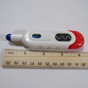 Vintage Kids Medical Kit Item: Thermometer Plastic Moveable ONE ITEM
